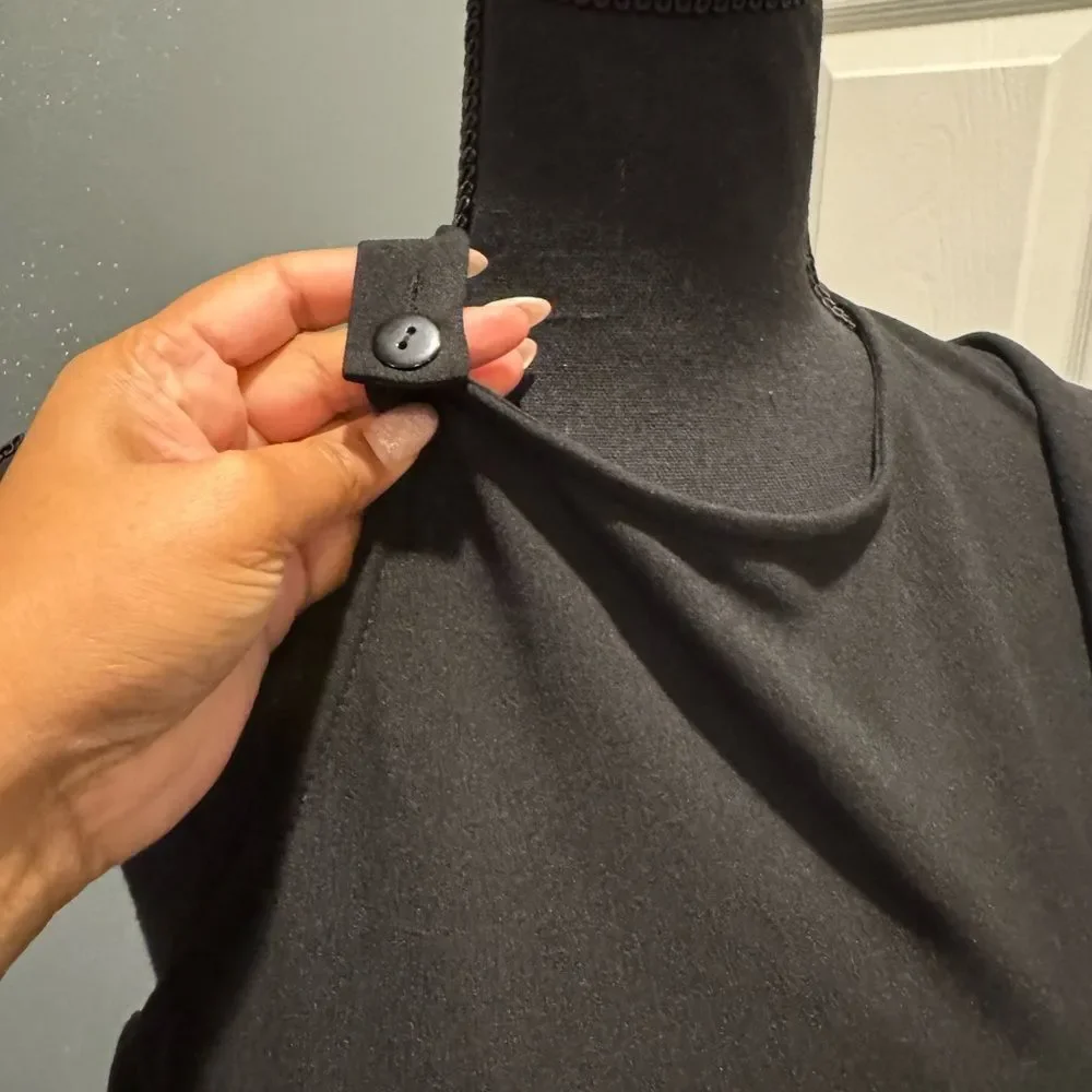 Fashion Nova Black Diamonds Are Forever Top in size small